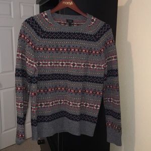 Men’s JCrew fair isle sweater